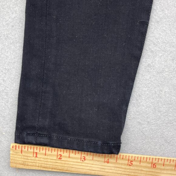 Good American Jeans Dark Wash Women Size 2/26 Mid Rise Good Legs Dual Color Blue - Picture 4 of 11